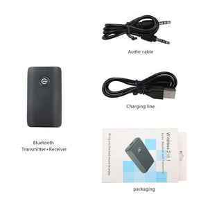 Chargable Wireless Bluetooth 5.0 Transmitter Receiver