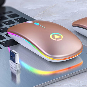 Colorful Lights Rechargeable Mouse