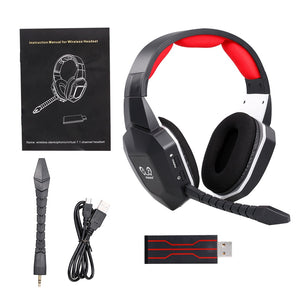 Wireless Virtual 7.1 Surround Sound Headset