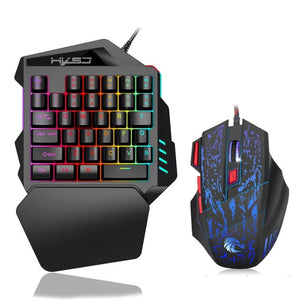 Ergonomic Keyboard And Mouse Combo