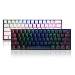 Ergonomic bluetooth Wired Dual Gaming Keyboard