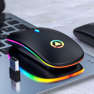 Colorful Lights Rechargeable Mouse