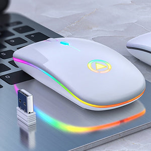 Colorful Lights Rechargeable Mouse